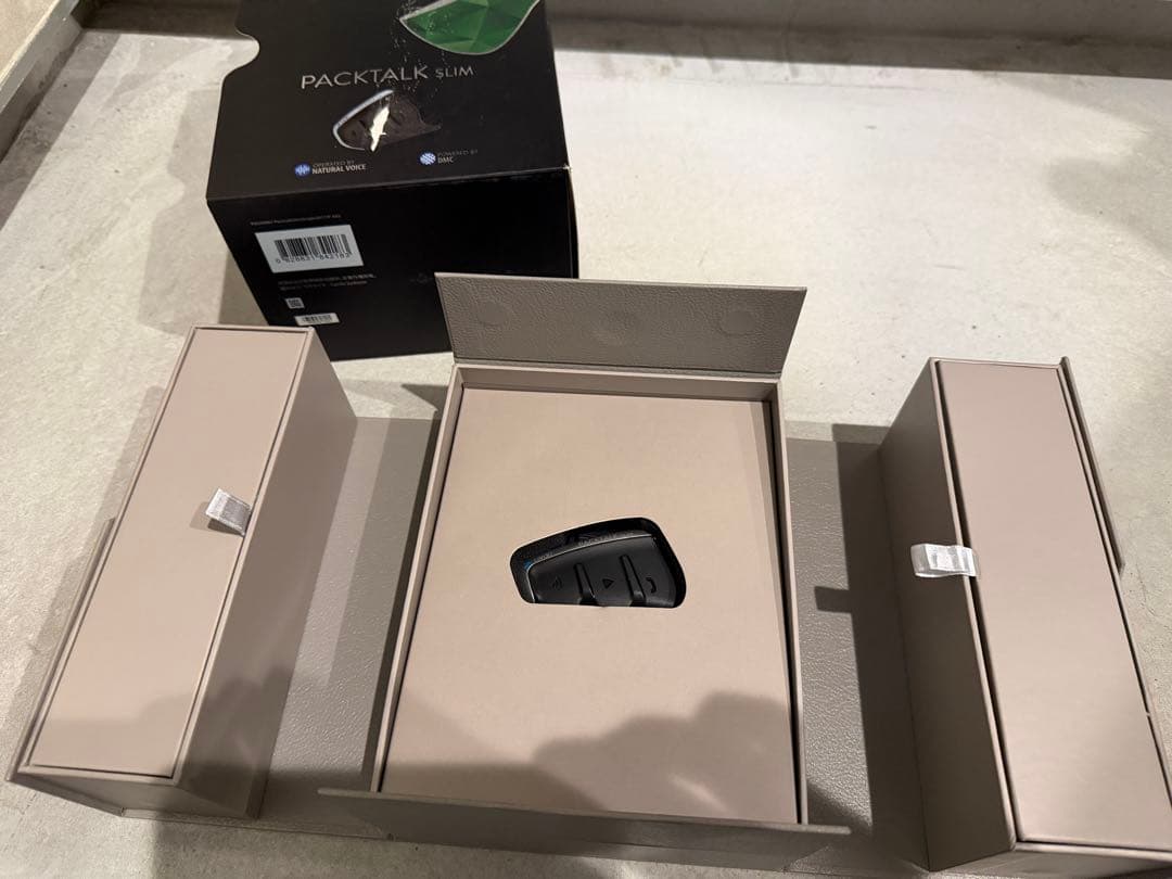 Cardo PACKTALK SLIMバイク用インカムカルドパックトークスリム