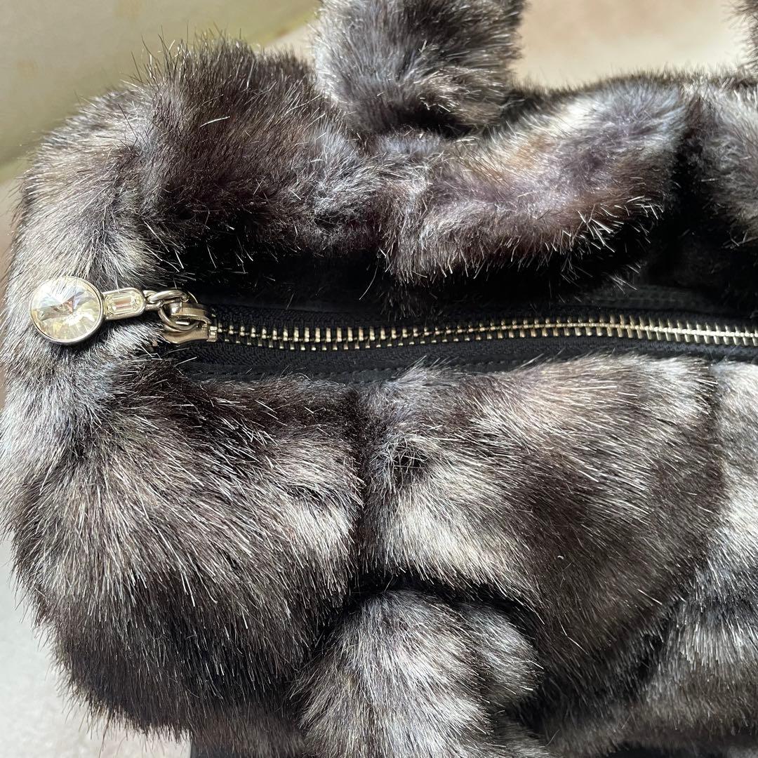 [新品未使用] SONIA RYKIEL SACS fake fur bag