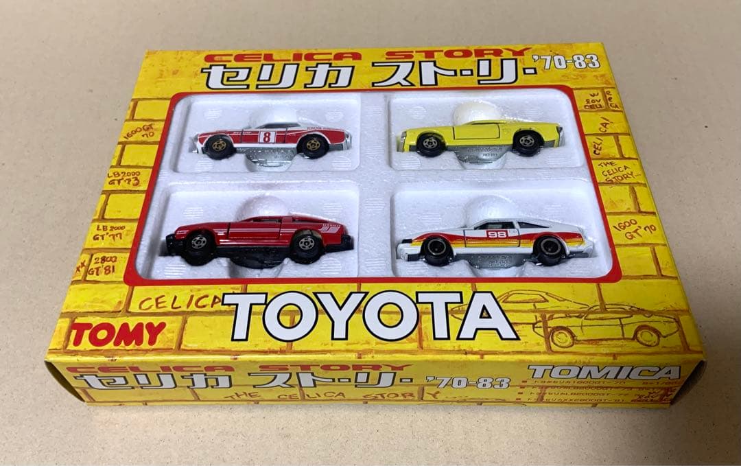 トミカ　トヨタ セリカ ストーリー '70-83　日本製