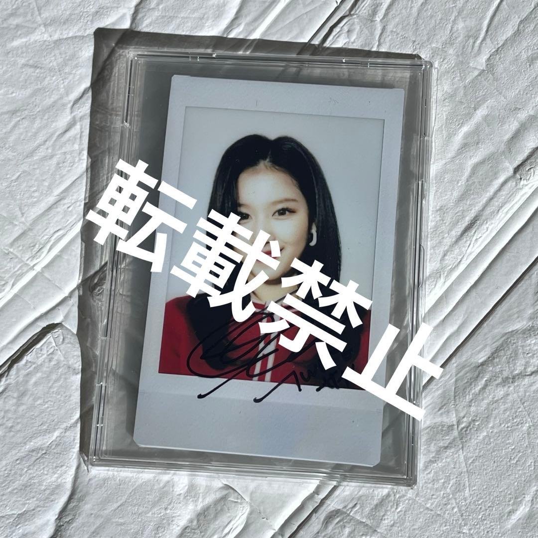 TWICE サナ チェキ ポラロイド KuraKura クラクラ 直筆サイン