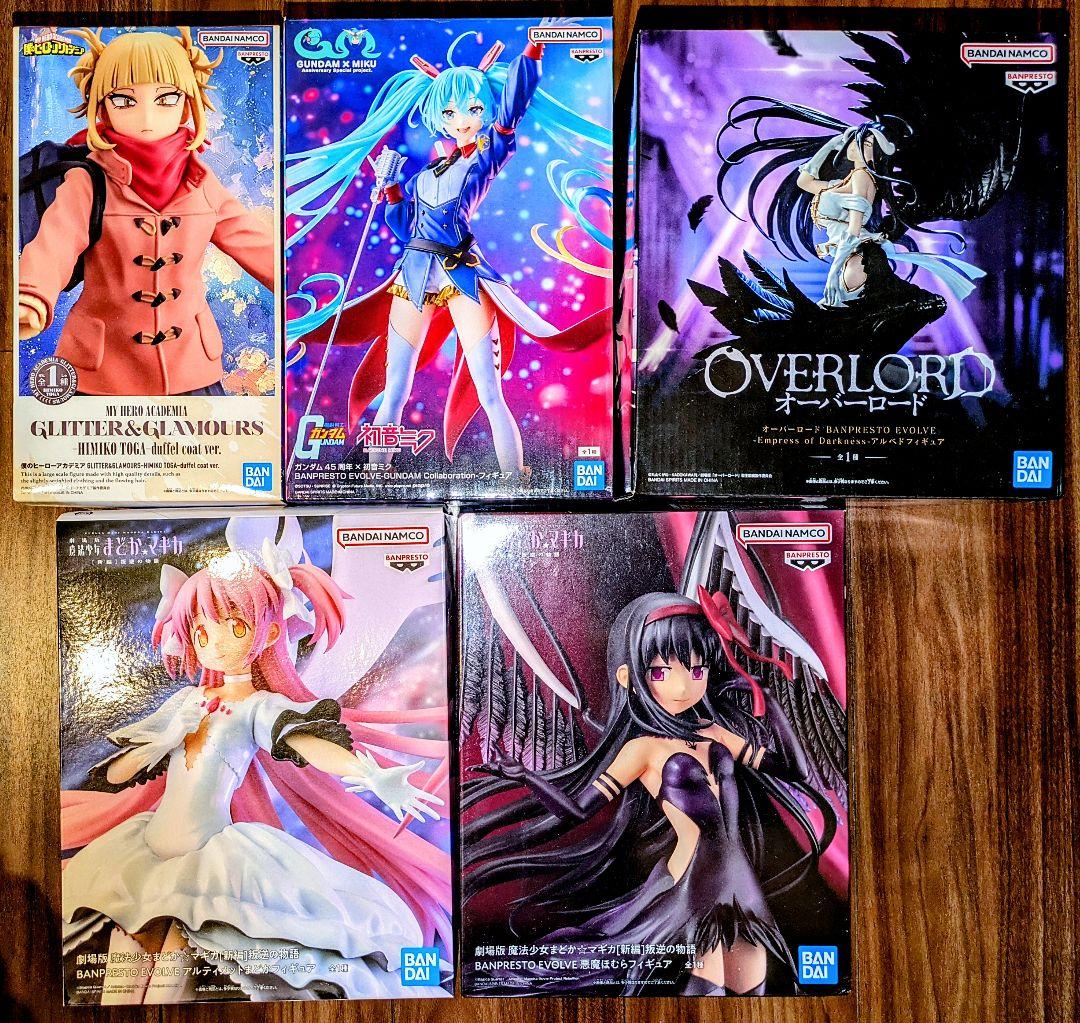 美少女系　５点セット　初音ミク　まどマギ　アルベド　トガヒミコ