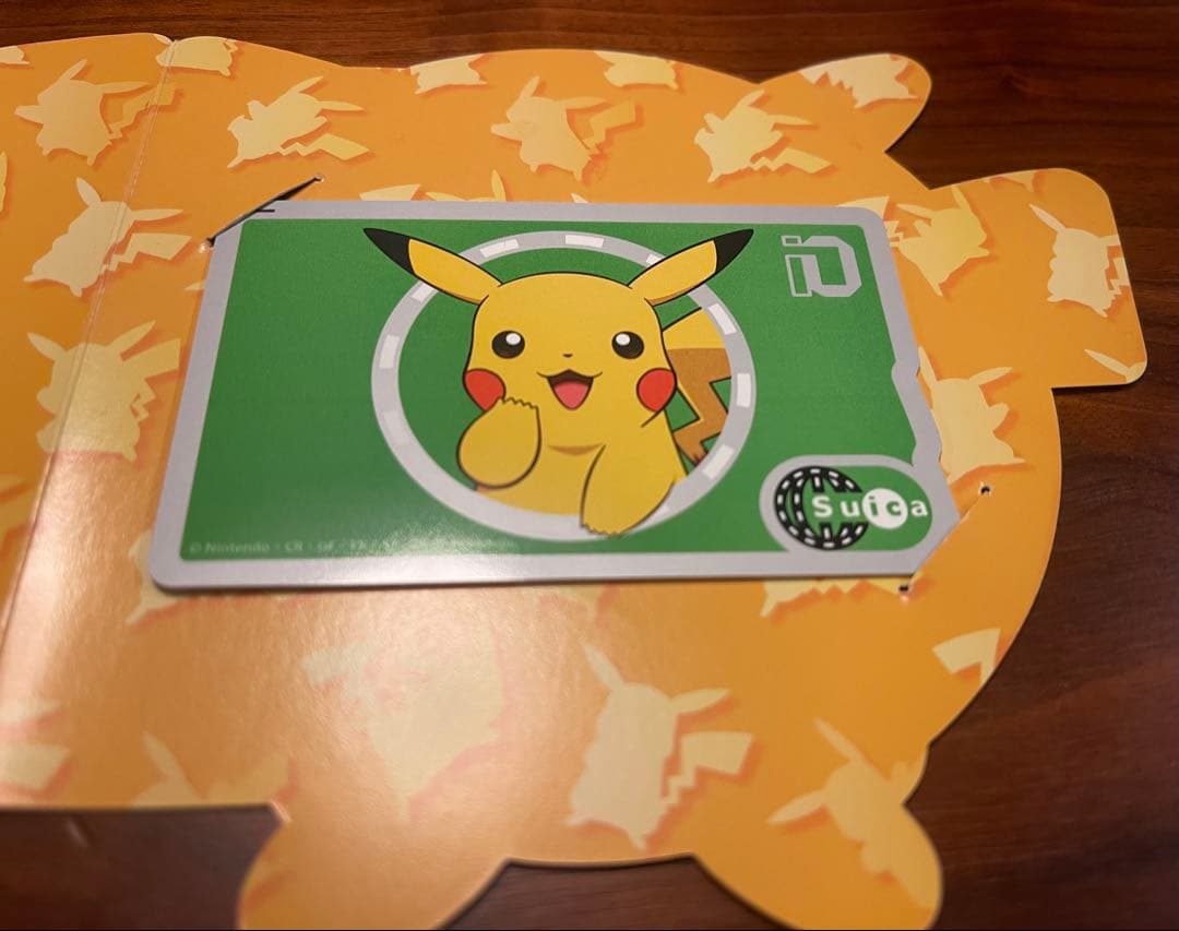ピカチュウ Suicaカード 専用ケース付き