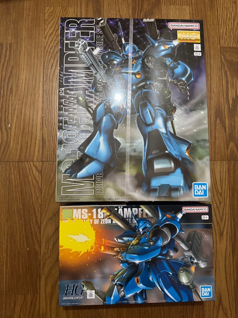 MG MS-18E ケンプファー＆HG ケンプファ－ 2点セットガンダム0080