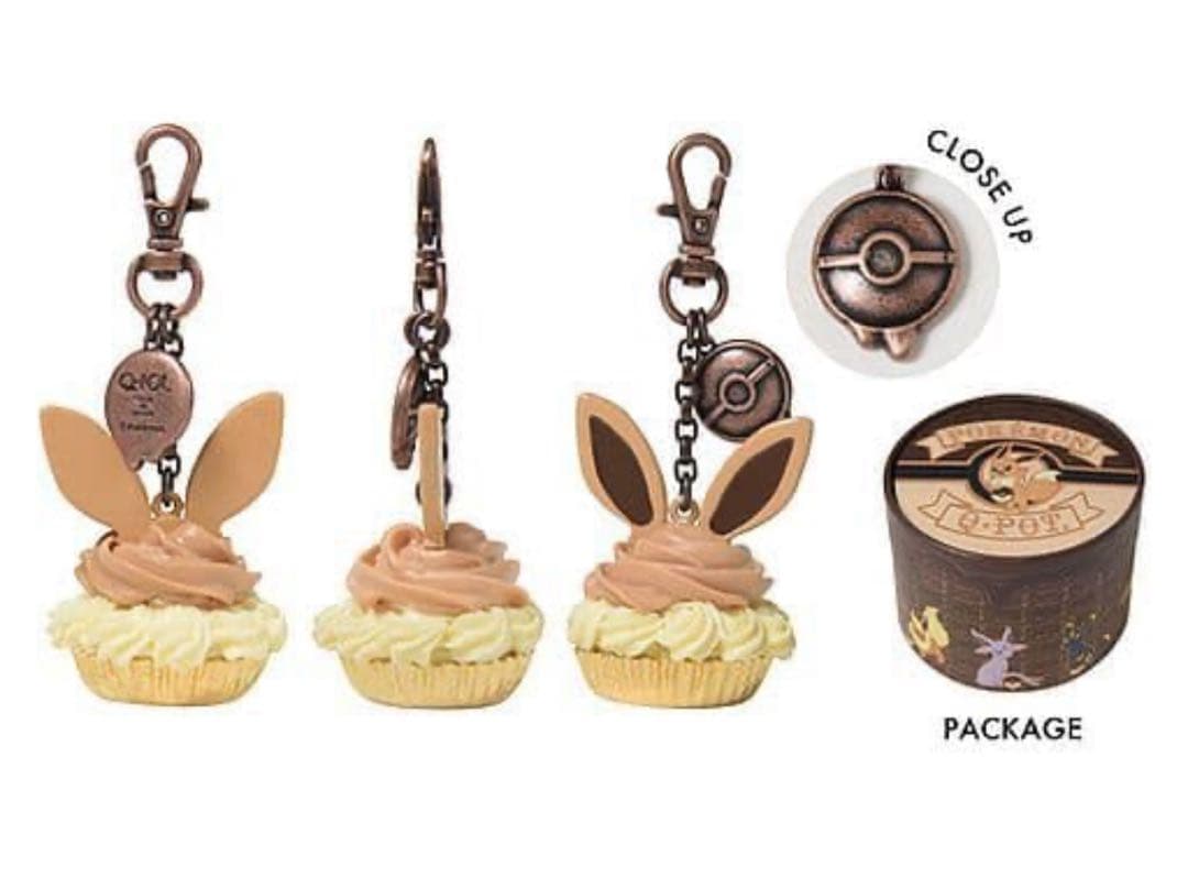 【新品未開封】Q-pot. カップケーキ バッグチャーム イーブイ(EV)