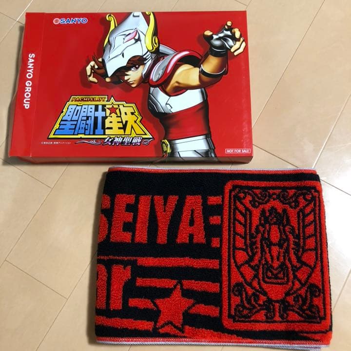 聖闘士星矢タオル　ゴルフボール　袋　パンフレット