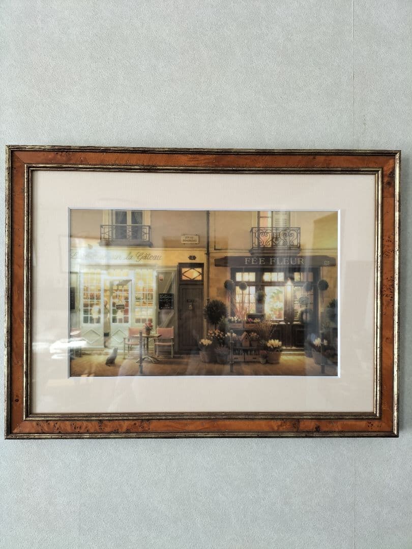 笹倉鉄平　ドゥ　マガザン　画集からの額装