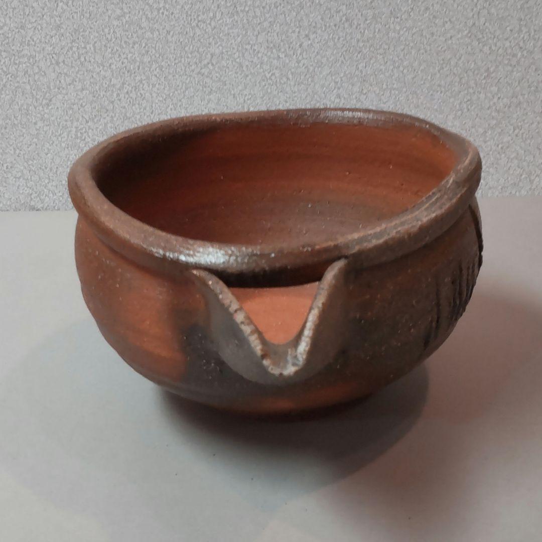 (711Z361)陶芸 水次 水指 酒器 徳利 茶道具 片口