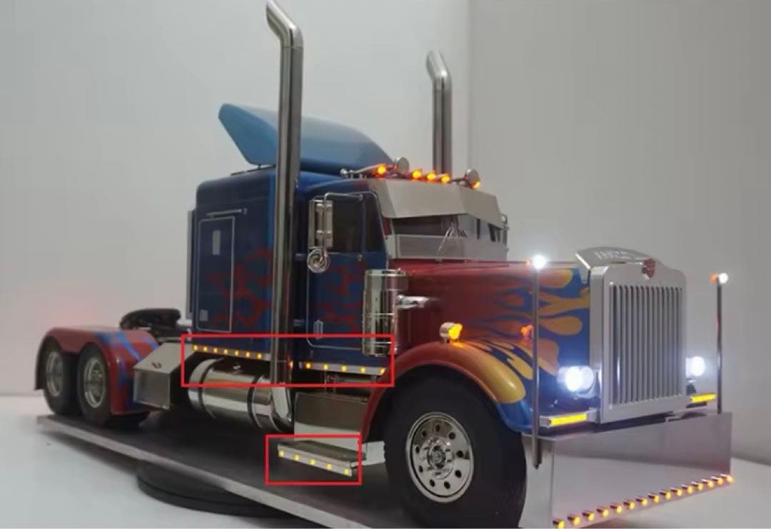 タミヤ1/14 グランドハウラー キングハウラー サイドランプ