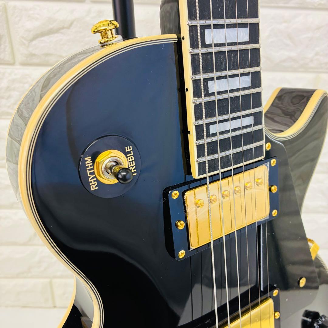 【美品】BUSKER'S BLC30 レスポールカスタムタイプ ブラック
