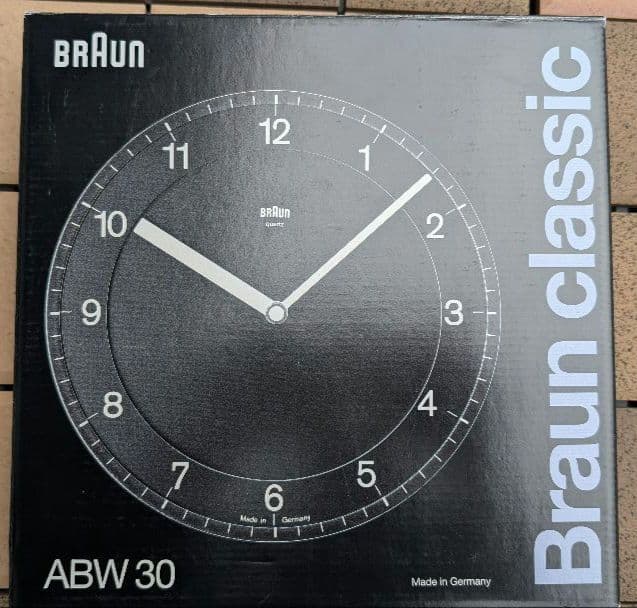 【完動品】BRAUN CLASIC ABW30 MOMA