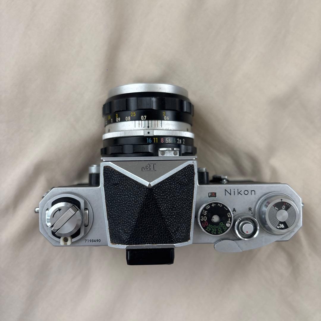 カメラ Nikon Fレンズ NIKKORH Auto 1:2 f50mm
