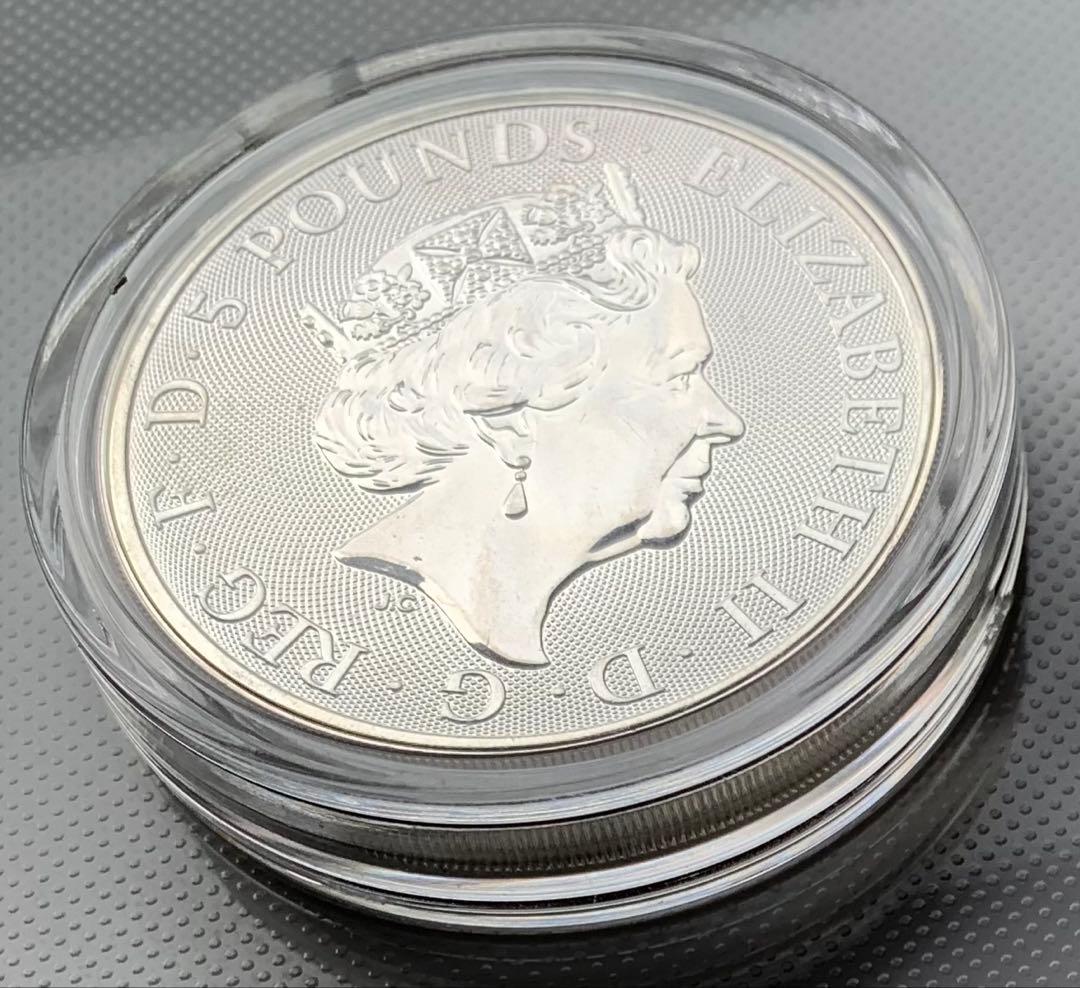 ホワイトホースオブハノーバー銀貨 2020年 2オンス