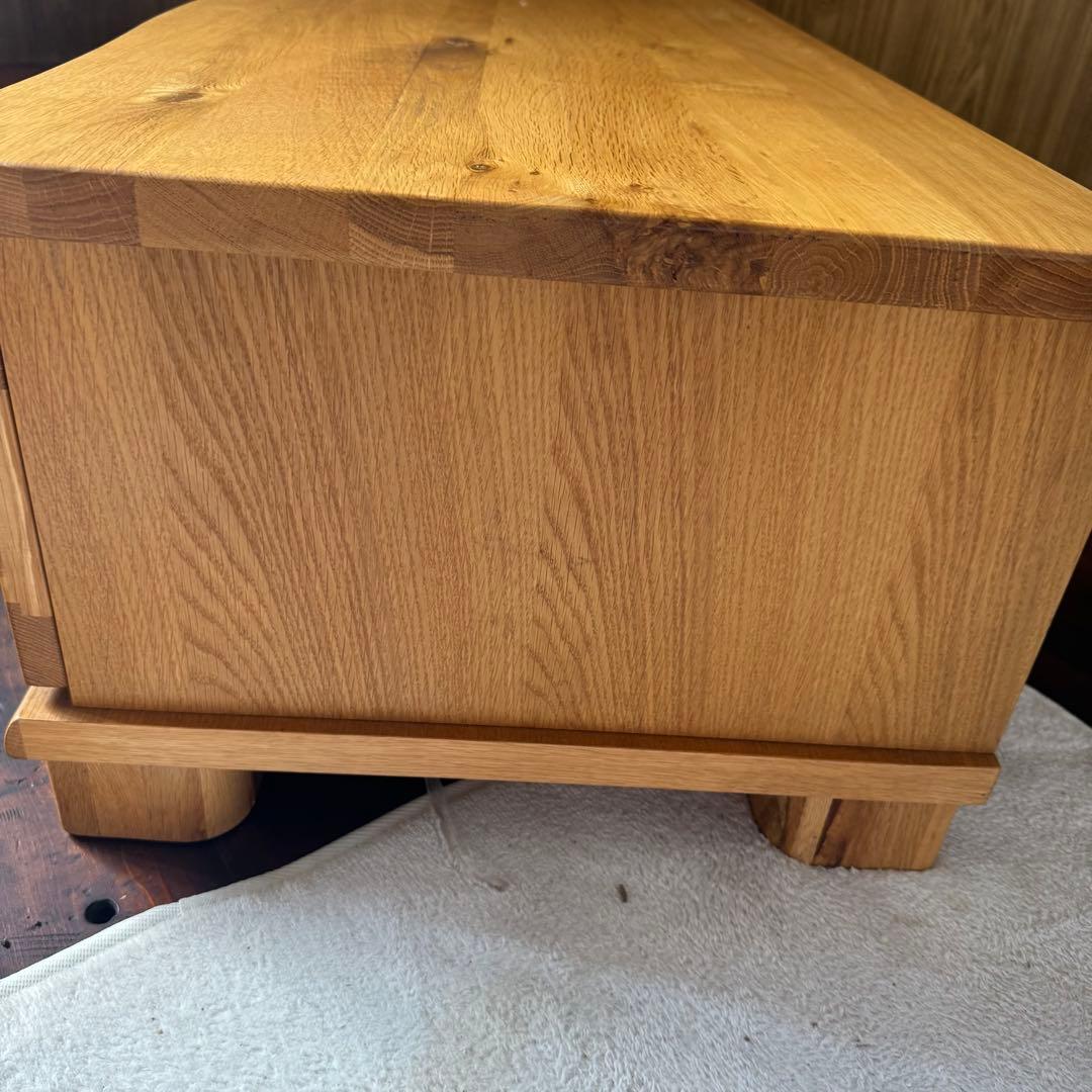 天然木目が美しい！大塚家具 起立￼木工 ドリフトオーク　テレビボード 165