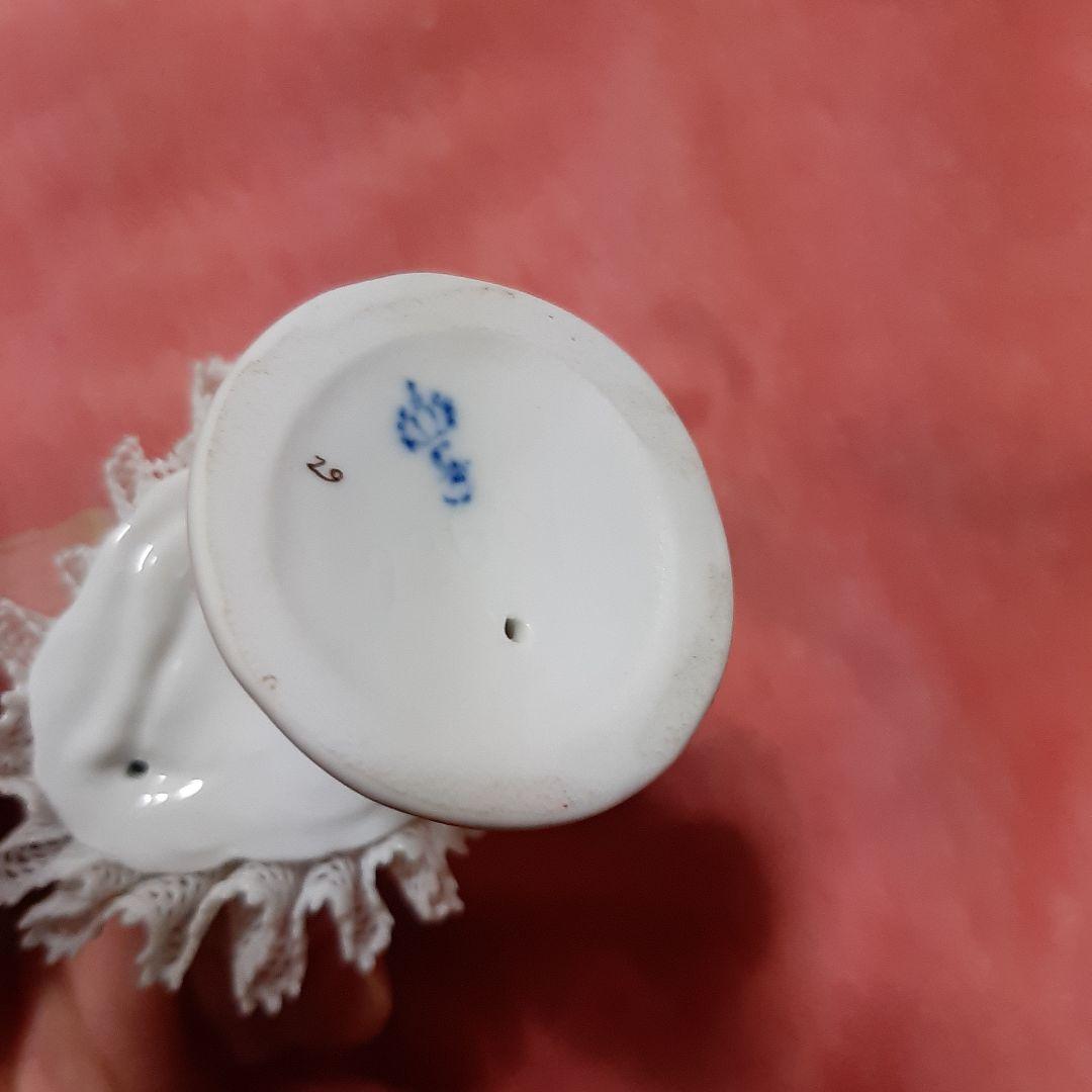 希少品●Sitzendorferジッツェンドルファレースドールフィギュリン陶器製