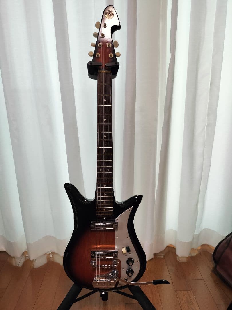 あ*う様 Teisco　SM-2L テスコ　ビザールギター1960年代　チュリッ