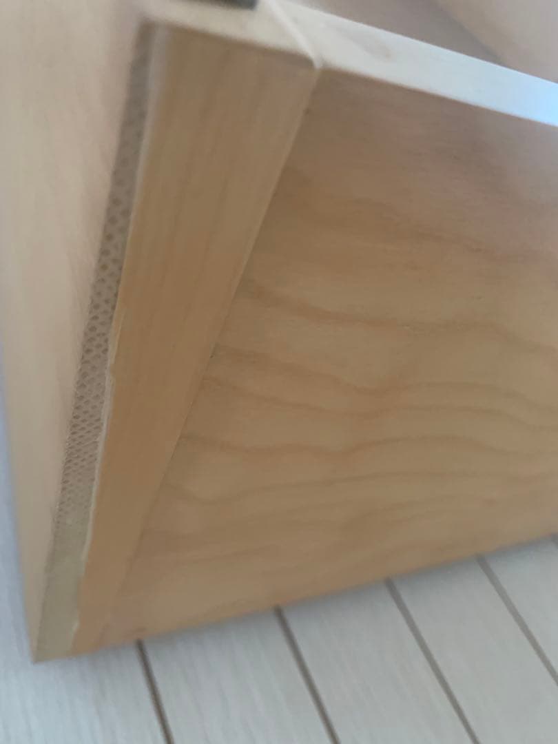 無印 シングルベッドフレーム 木製 オーク材引き出し付き　すのこ　収納