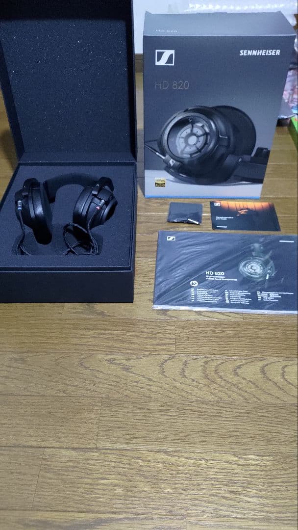 ゼンハイザー Sennheiser HD820 オーダーメイド4.4mmケーブル