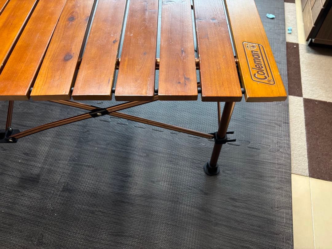 コールマン　ナチュラルウッドロールテーブルクラシック/110 40周年限定