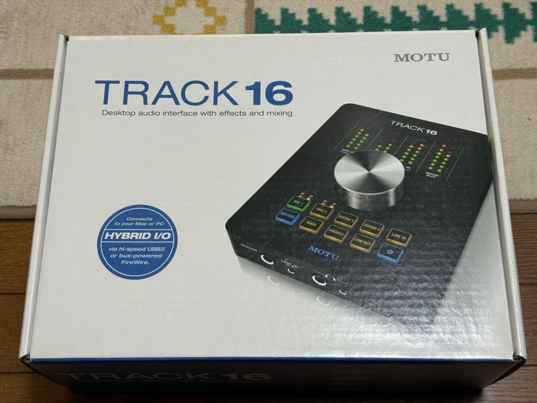DTM・DAW MOTU TRACK16