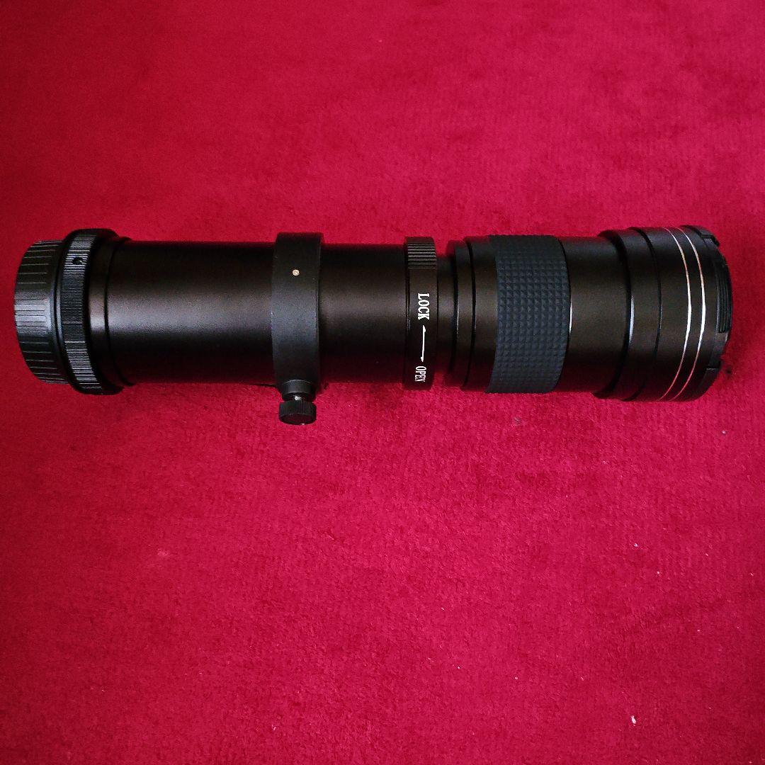 Canon EFマウント用 420ー800mm望遠レンズ黒