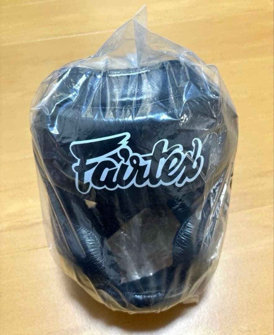 【新品】Fairtex ヘッドギア HG13 lace up 黒 XLサイズ