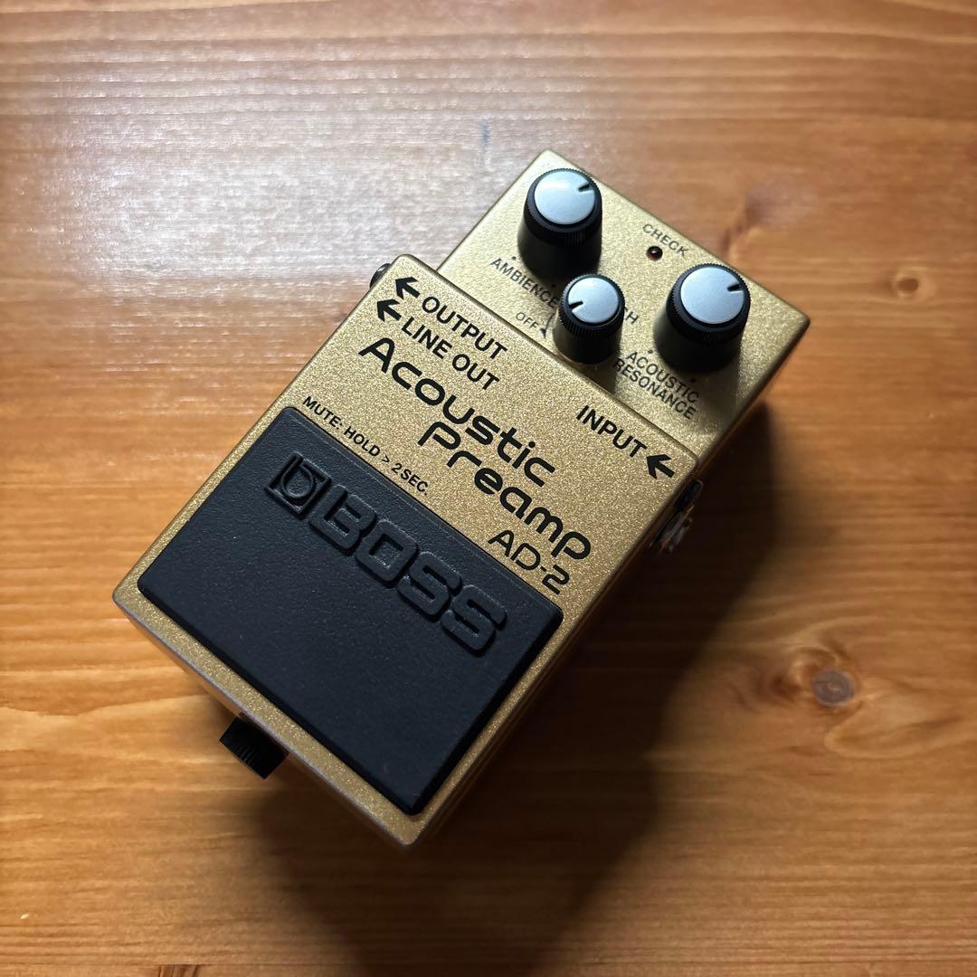 BOSS アコースティック・プリアンプ AD-2