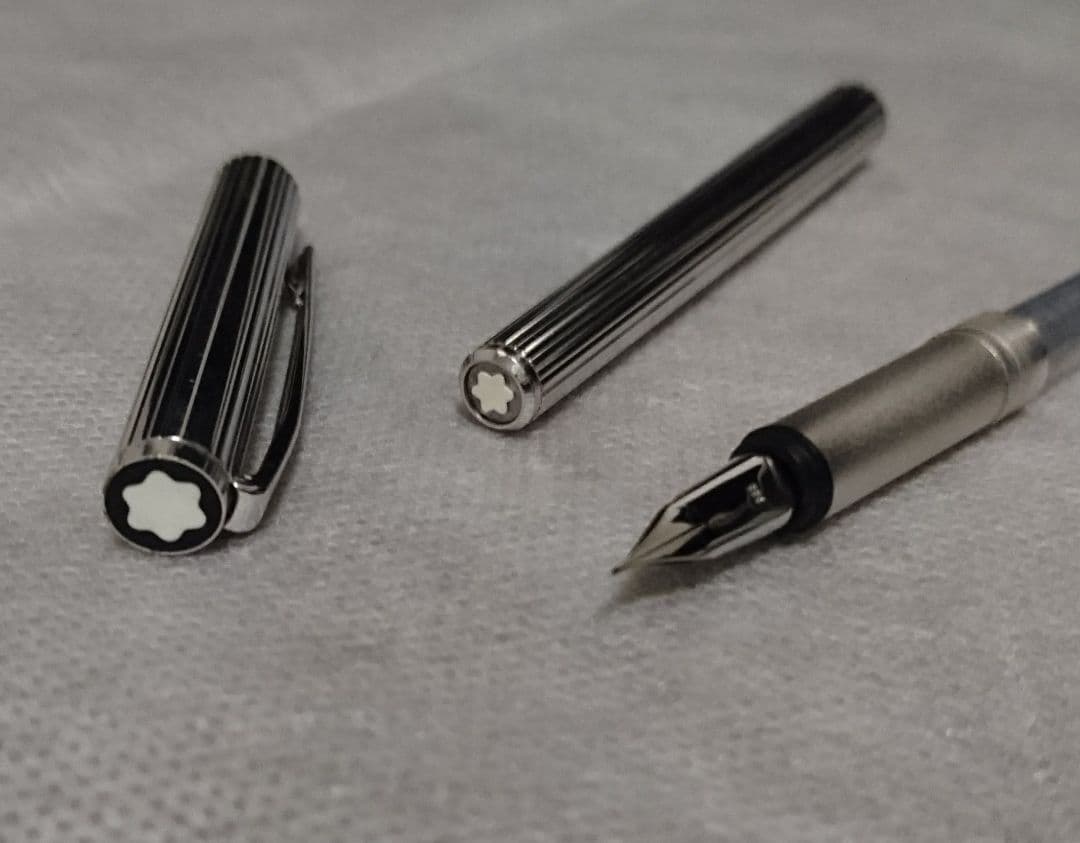 モンブラン ノブレス 万年筆 プラチナ