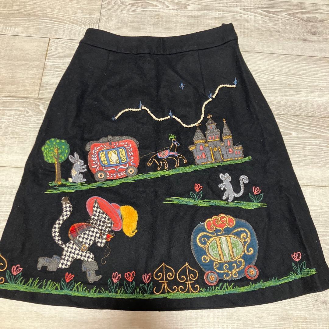 Jane Marple　ジェーンマープル　スカート　長靴をはいた猫　日本製