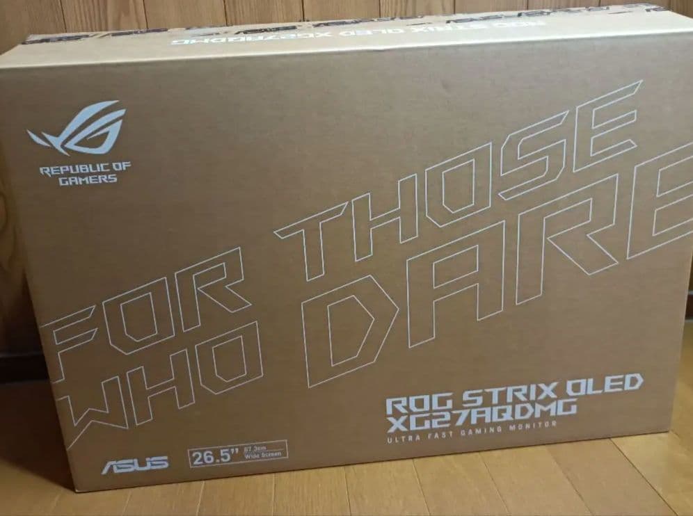 ディスプレイ・モニター本体 ASUS Strix OLED XG27AQDMG WQHD 240Hz
