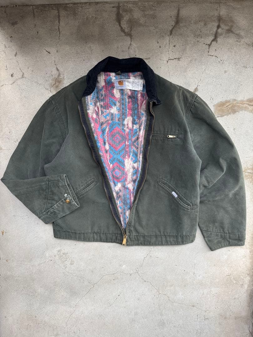 90s 希少 carhartt デトロイトジャケット J24 DOL 1997