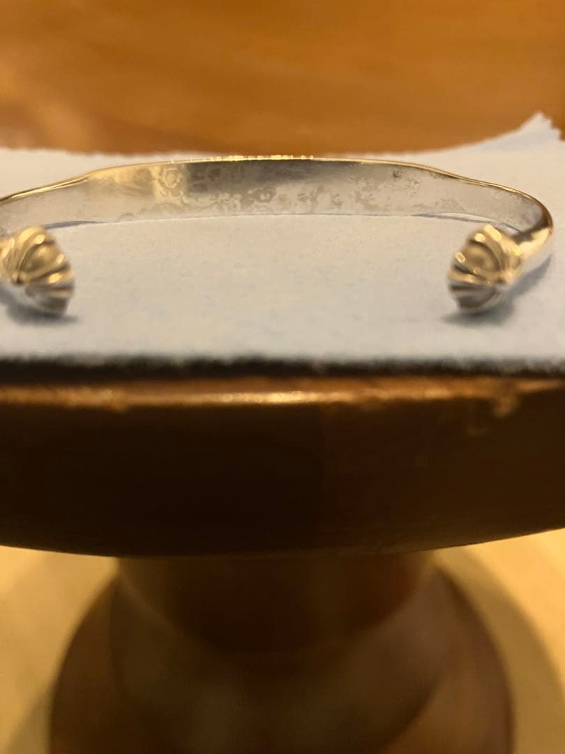 クロムハーツ　フラット　バングル　CHプラス