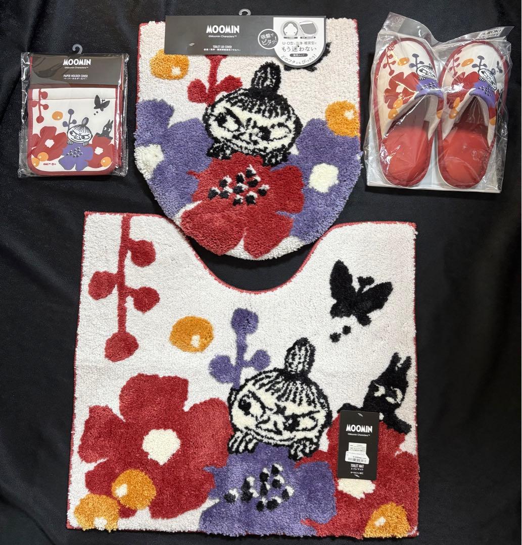 【新品】MOOMIN リトルミィ　トイレグッズ　4点セット　ペルホネン　ムーミン