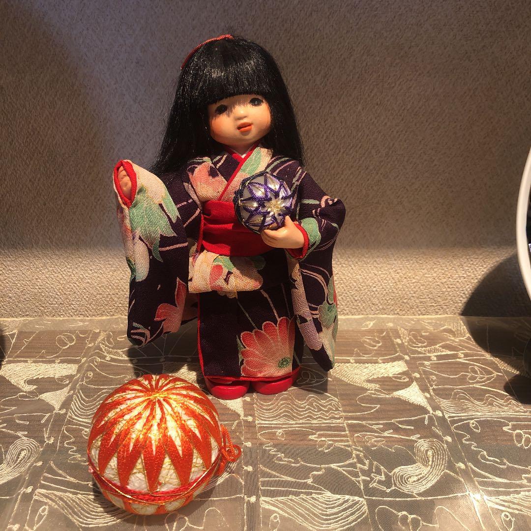 手鞠　人形　お店展示品
