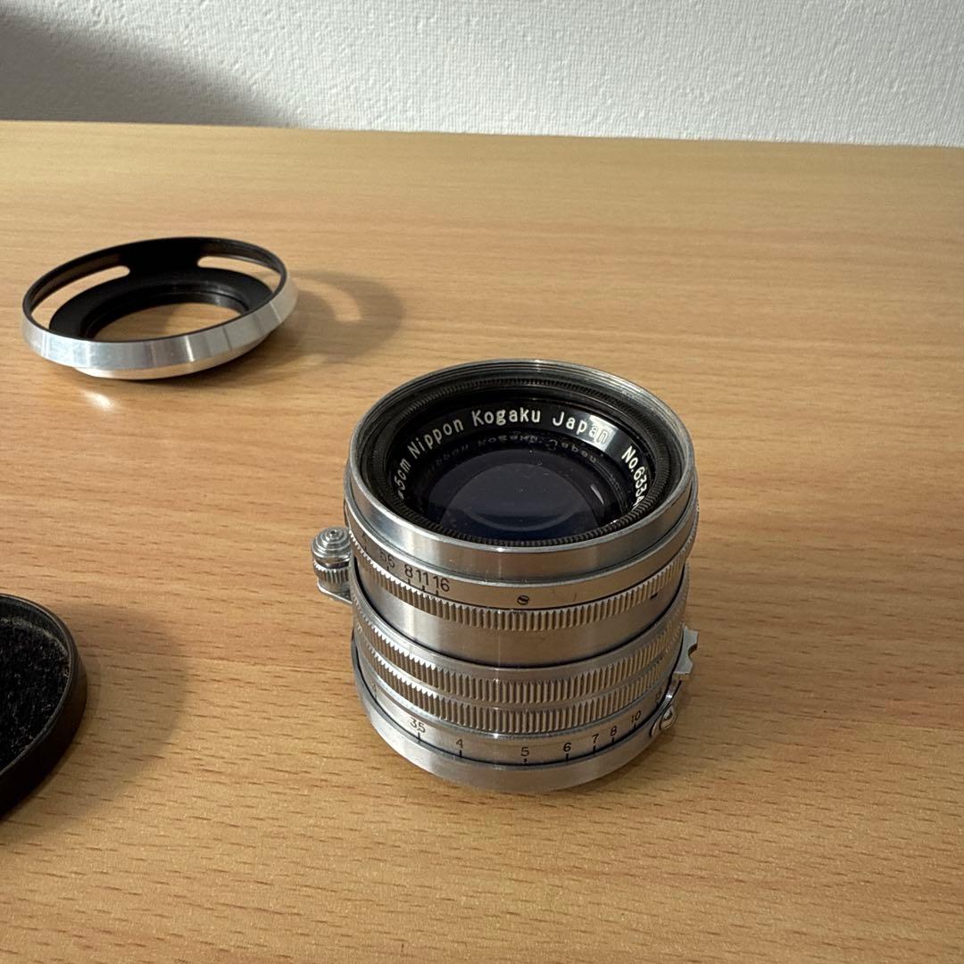 nippon kogaku nikkor-h•c 1:2 m39-nexセット