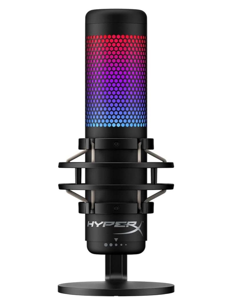 HYPERX コンデンサーマイク LEDライティング