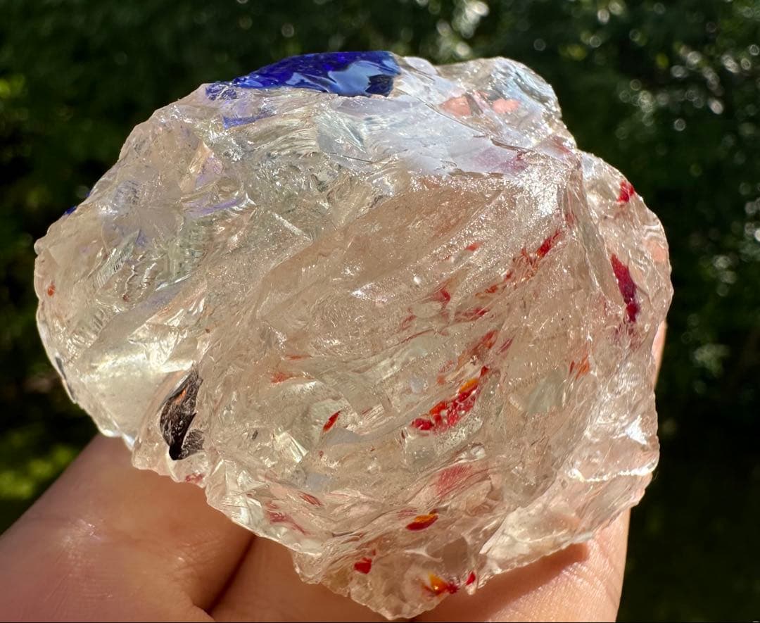 非常に希少シエラネバダ産アンダラクリスタル　マルチカラーレムリア高次元ヒーリング