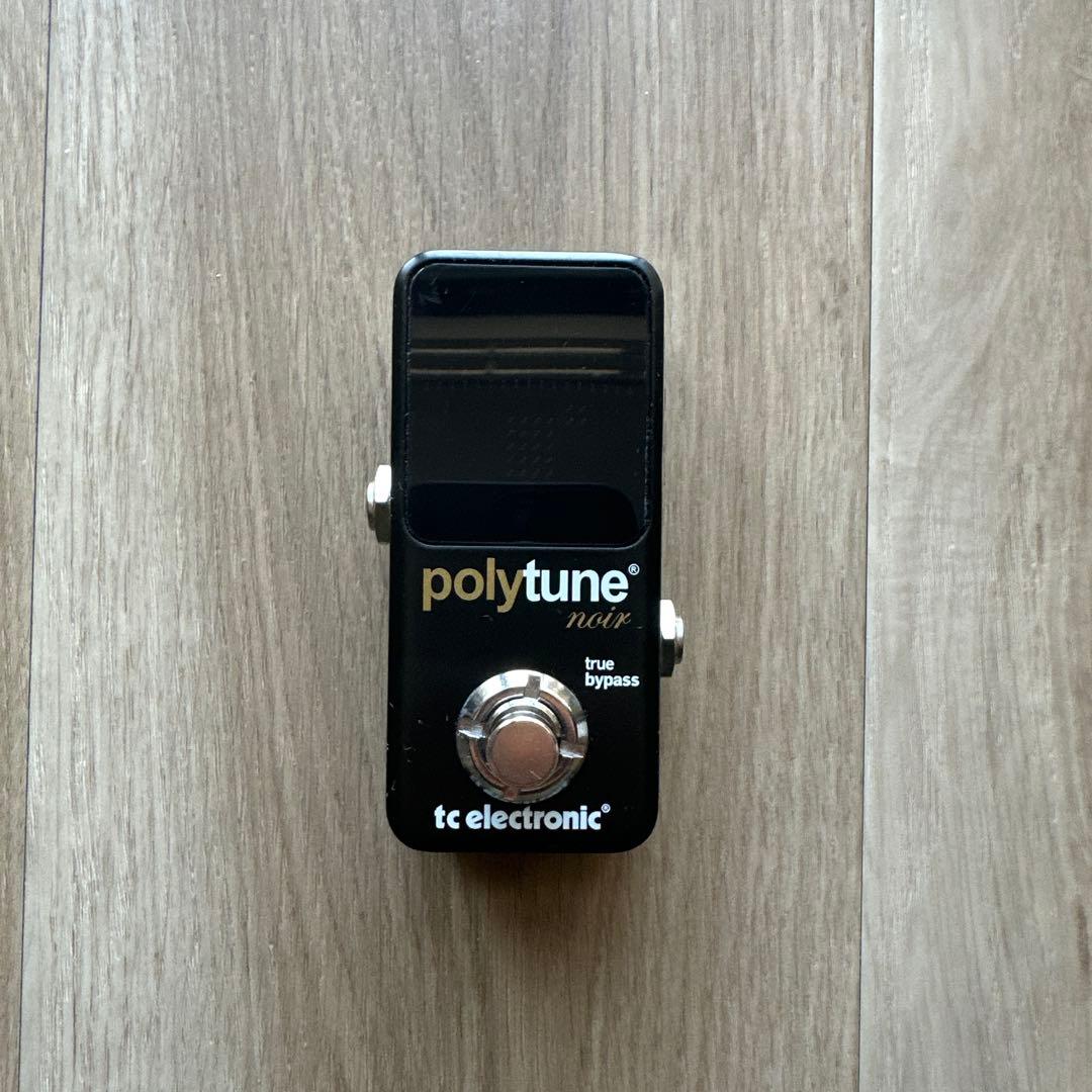 tc electronic polytune noir ギターチューナー