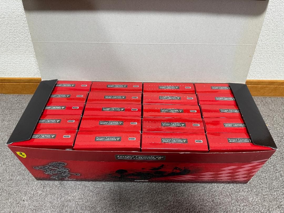 京商 1/64 フェラーリ フォーミュラカーシリーズⅡ F1 ミニカー