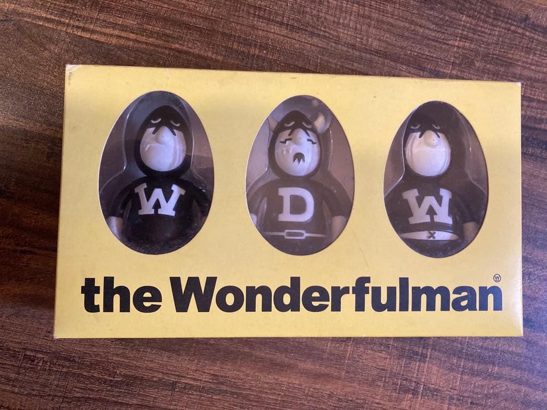 WDW TOYS The Wonderfulfulman 3体セット