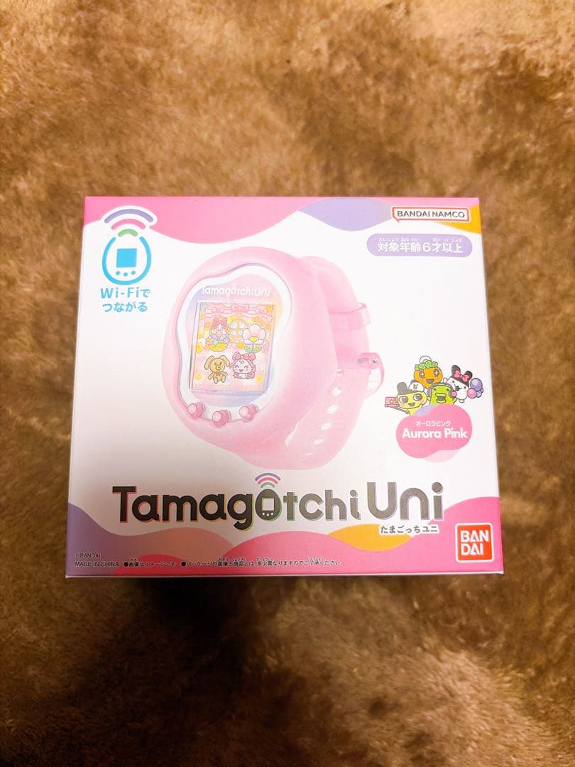 Tamagotchi Uni たまごっち ユニ オーロラ ピンク