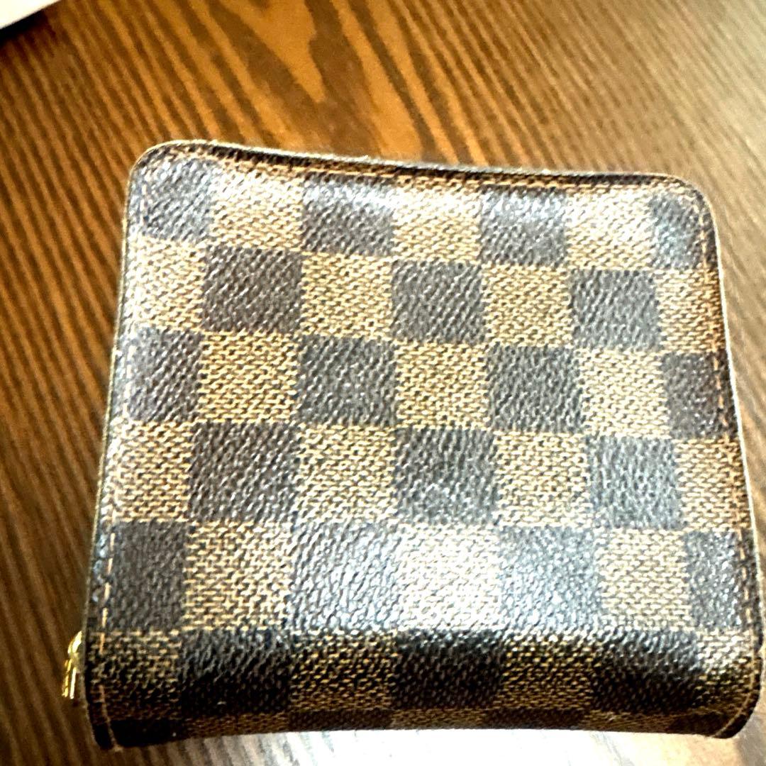 【商品処分前の最終値引げ】LOUIS VUITTON ダミエ 二つ折り財布
