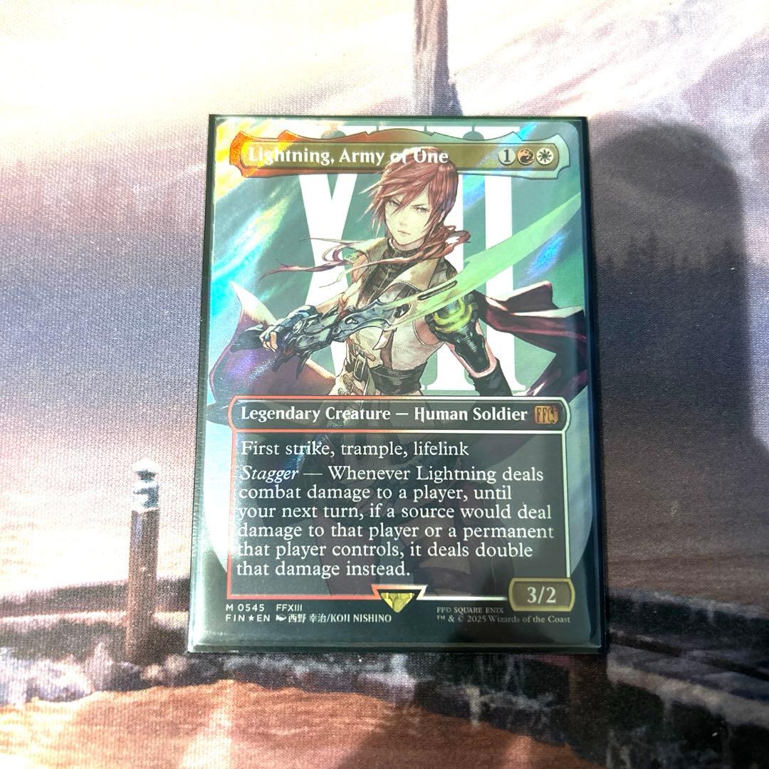 シーンドライブ、ライトニング　Lightning サージfoil 英語