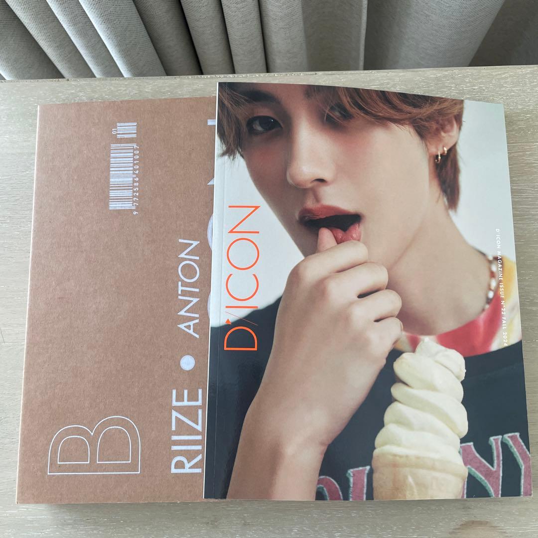 RIIZE アントン　D'ICON 写真集　ステッカー　ポスター　A B