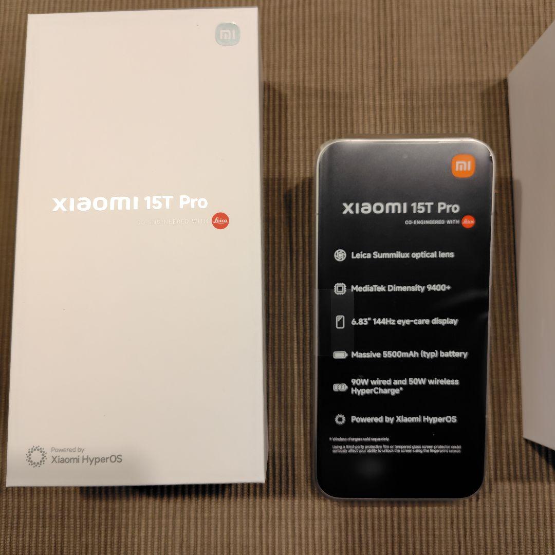 Xiaomi 15T Pro SIMフリー グレー 12GB/256GB