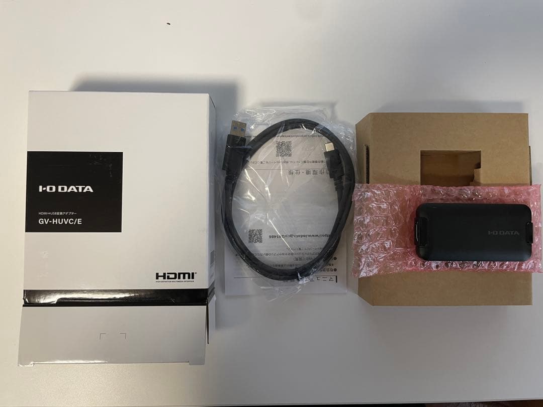 UVC キャプチャー HDMI×1 mac対応 GV-HUVC/E