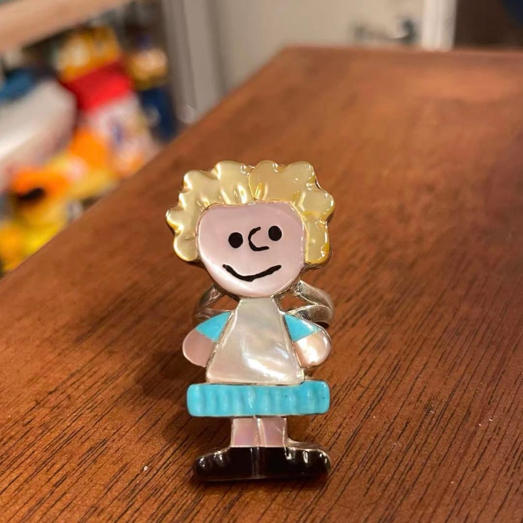 【最終値下げ】 ZUNI スヌーピー サリー リング ズニ族