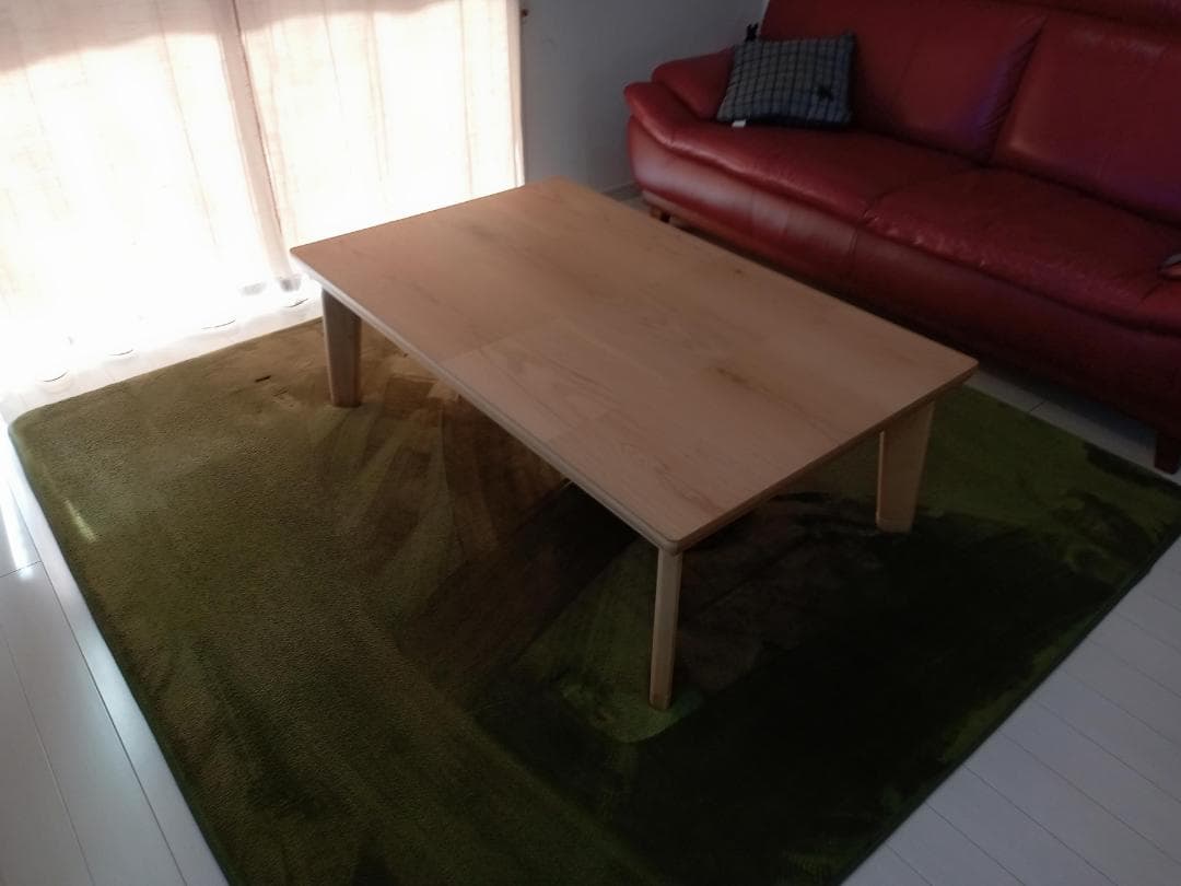 【香川産】『ちょっとクセのある子です』コタツテーブル　ドルチェNA　120㎝