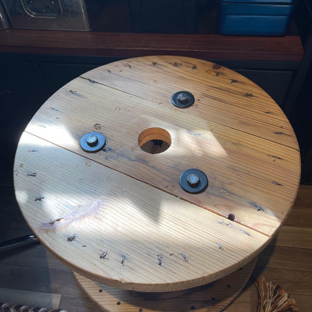 ケーブルドラム 電線ドラム テーブル インダストリアル インテリア