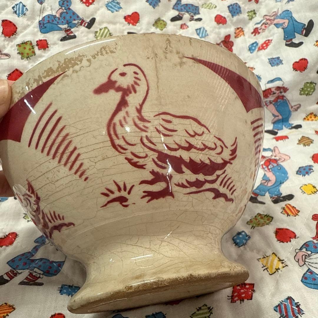 フランスのリュネヴィル、アンティークカフェオレボウル