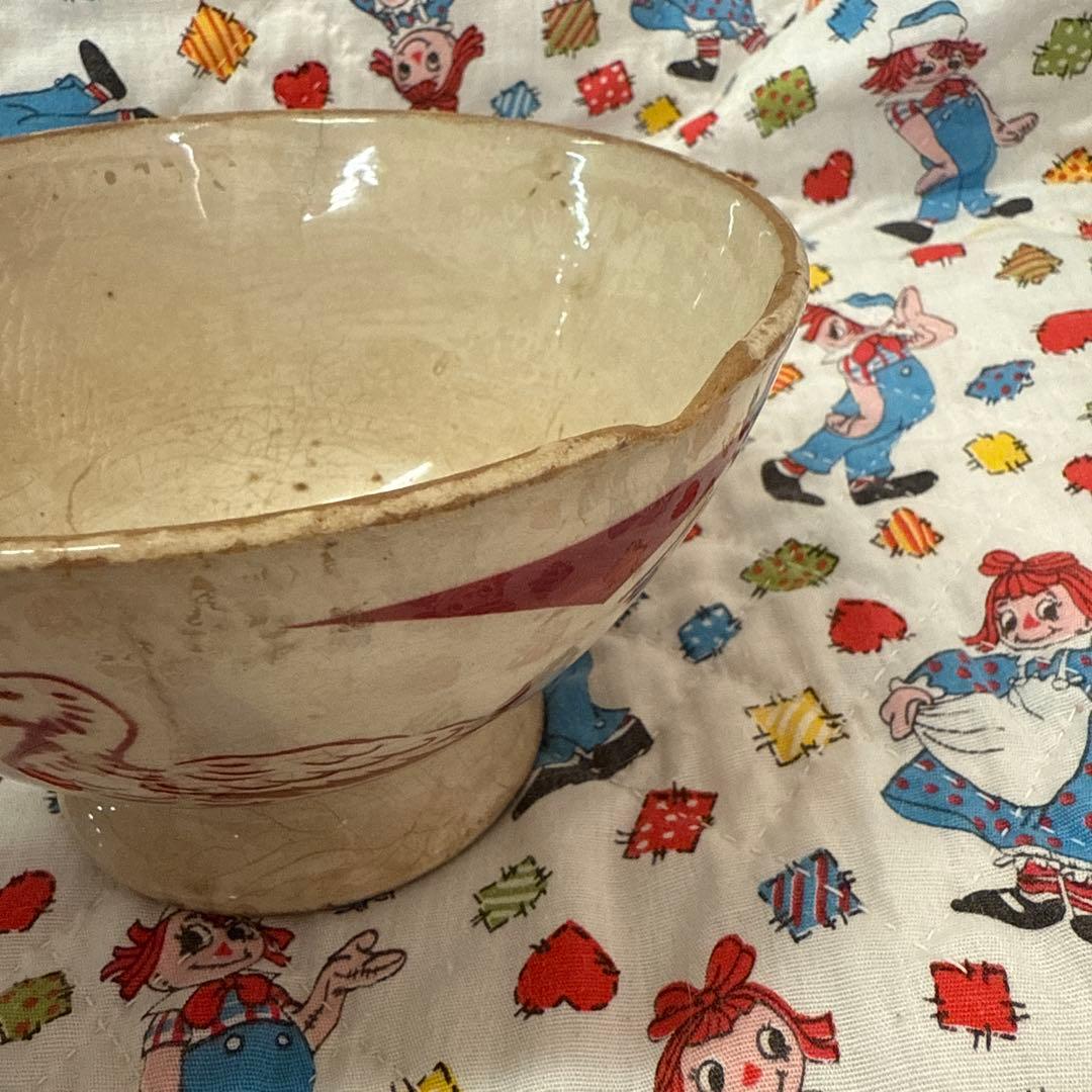 フランスのリュネヴィル、アンティークカフェオレボウル